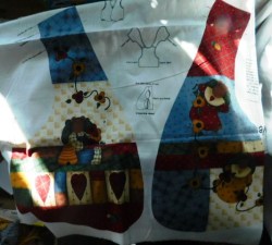 cloth panel vest
